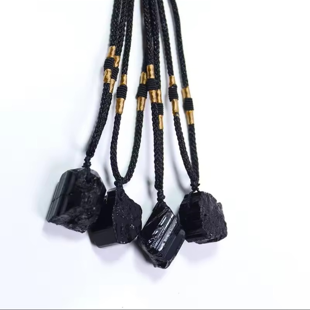 Natural Stone Necklace – Natural Crystal Healing Stone Pendant for Men & Women - Picture 15 of 17